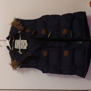 Tokyo laundry large navy blue vest